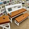 Custom White & Brown Ford Heritage Tailgate Complete Set