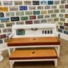 Custom White & Brown Ford Heritage Tailgate Complete Set