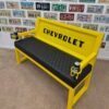Custom Yellow & Black Chevrolet Bench