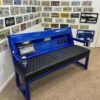 Custom Blue & Black Ford Bench