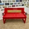 Custom 49ERS Red Bench