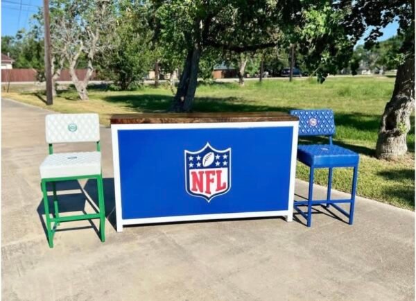 Custom NFL Bar Set