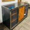 Custom Metal TV Stand & Storage Cabinet