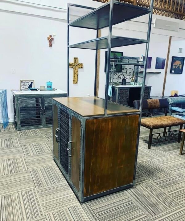 Screenshot Custom Shelving Unit TV Stand with Storage