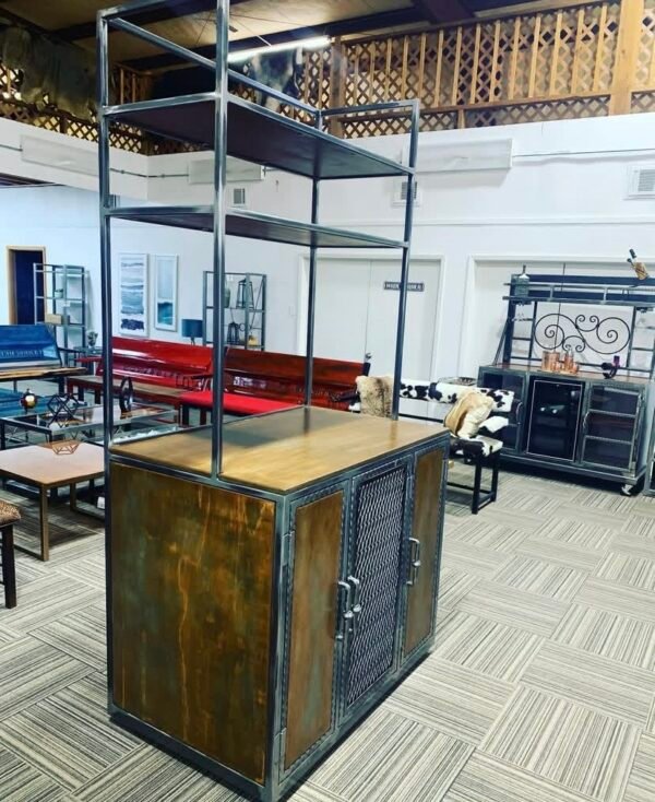 Screenshot Custom Shelving Unit TV Stand with Storage