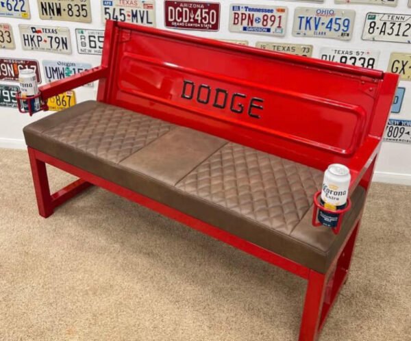 Custom Dodge Tailgate Bench