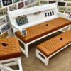 Custom White & Brown Ford Heritage Tailgate Complete Set